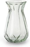 Jodeco Vase - Stijlvol model - helder/transparant glas - H15 x D10 cm