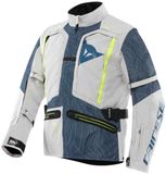 Dainese Sterrato Gris clair Bleu Veste de moto textile Taille 46