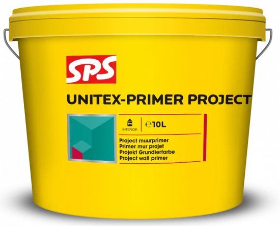 SPS Unitex Primer Project 10 liter - Muurverf - Mat - Kleurloos