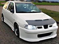 AutoStyle Motorkapsteenslaghoes Seat Cordoba/Ibiza 6K2 1999-2002 zwart