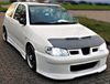 AutoStyle Motorkapsteenslaghoes Seat Cordoba/Ibiza 6K2 1999-2002 zwart
