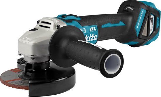 Makita DGA513ZJ Accu Haakse Slijper - 18V - 125mm - Body - Inclusief Makpac