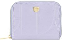 DuDu Up Portemonnee Leer 10 cm - Dames - Horizontaal - lilac-orange