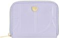 DuDu Up Portemonnee Leer 10 cm - Dames - Horizontaal - lilac-orange