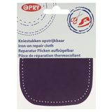 OPRY 102466-011 Knie-patch om op te strijken, 183 paars, één maat