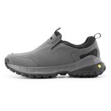 Fitville Heren Extra Breed Trekkingschoenen Antislip Outdoor Schoenen Ademend Slip-On Vrijetijdsschoenen Breed Heren Sneakers Met Voetboogsteun Grijs 46 EU X-Breed