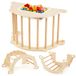 FANTASK Montessori klimboog, 8-in-1 boogwip met opbergdoos