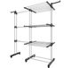 Markenlos Wasrek 2-in-1, uitschuifbaar - tot 130 cm