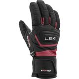 LEKI Kinder Griffin 3D handschoenen, zwart-roze, 6