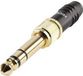 Hicon HI-J3563S Jackplug 3,5 mm Stekker, recht Aantal polen: 3 Zwart 1 stuk(s)
