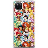 ERT GROUP mobiel telefoonhoesje voor Samsung A12 / M12 origineel en officieel erkend Disney patroon Princess 001 optimaal aangepast aan de vorm van de mobiele telefoon, hoesje is gemaakt van TPU
