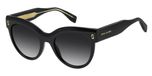 Marc Jacobs MJ 1134/S Black Cat Eye Lunettes de soleil Femme
