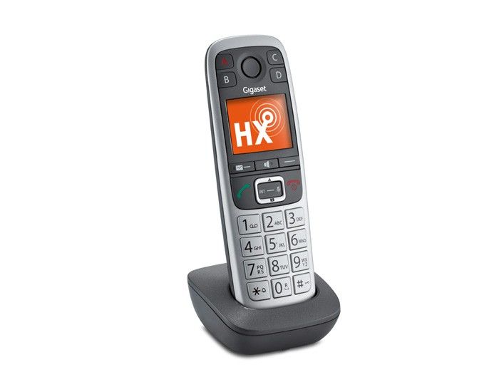 Gigaset E560HX - Draadloze telefoon - Zwart