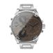 Diesel Mr. Daddy Herenhorloge, multifunctioneel uurwerk met siliconen armband, roestvrij staal of leer, Armband