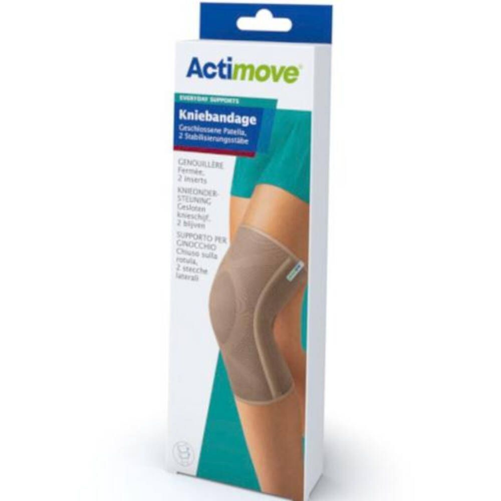 Actimove Steunverband Knie Gesloten Extra Large 1 stuk