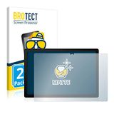 brotect 2x Antireflecterende Beschermfolie compatibel met Samsung Galaxy Tab A8 LTE Anti-Glare Screen Protector, Mat, Ontspiegelend