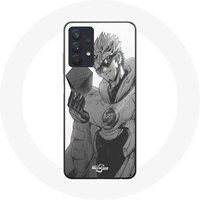 Maniacase Tasje voor Samsung Galaxy A32 5G Manga Blast One Punch Man Poster
