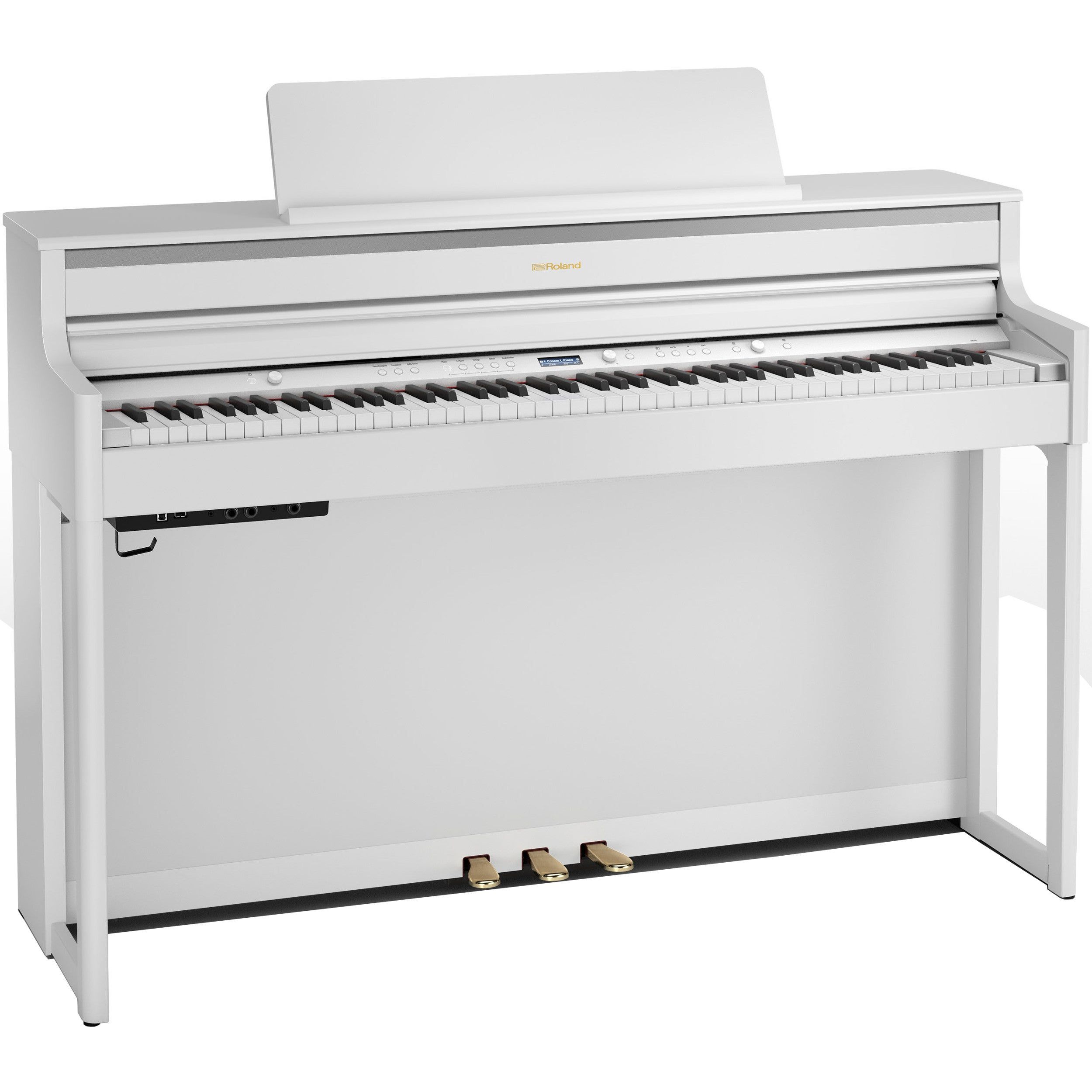Roland HP704 Digital Piano - White