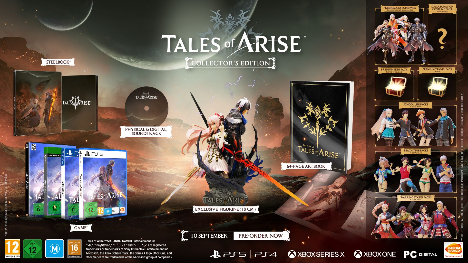 Namco Bandai Bandai Namco Tales of Arise Collector's Edition - PlayStation 4
