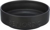 Trixie Be Nordic Voerbak voor Honden | Robuust Zwart Keramiek met Antislip Rubber