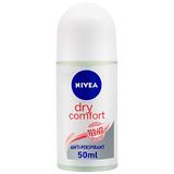 Nivea Dry Comfort Anti-Transpirant Deo Roll On, voor Vrouwen, 50 ml