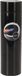 Bouteille isotherme / thermos en acier inoxydable pour le voyage, noir métallique 450 ml avec thermomètre intégré dans le bouchon