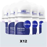 NIVEA Deodorant Roller Derma Control Restore - 12 x 50 ml