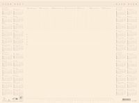 Exacompta Bureauonderlegger vintage 4 jaar uitzicht 40x54 cm 33400
