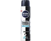 NIVEA MEN Black&White 48H Invisible Fresh Antitranspirant Spray voor mannen 250 ml
