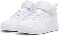 PUMA Rebound V6 Mid AC+ PS Unisex Sneakers - PUMA White-Cool Light Gray