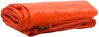 vidaXL Zeil 650g/m² Oranje 1,5 x 6 m Canvas met PVC-coating