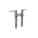 Fischer Sanitair-hangmat Premium, voor bidet, voorgemonteerde toiletbeugel met halsbanden en houders, 42898, 520 mm