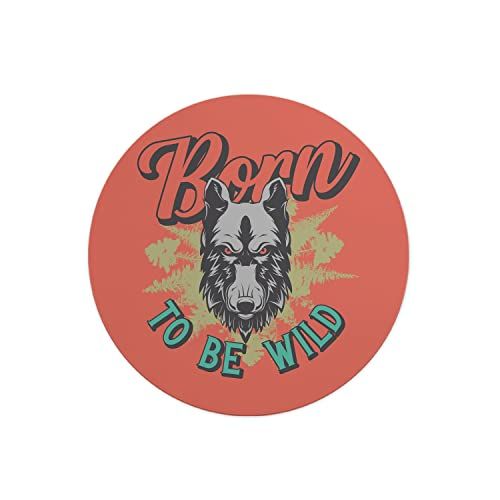 Questo Casa Ronde digitaal bedrukte muismat - 22 cm