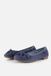 Tamaris Ballerina blauw Leer - Maat 38