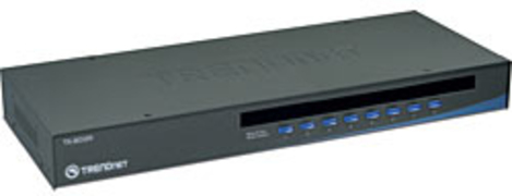 TRENDnet TK-803R 8-Port USB/PS/2 Rack Mount KVM Switch