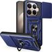 Techsuit Hoesje geschikt voor Xiaomi 15T Pro - Camshield Back Cover - Blauw