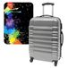 WELL HOME MOBILIARIO & DECORACIÓN Kofferset 64 x 45 x 28 cm met beschermtas 'Splash', Meerkleurig