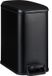 Merkloos / Sans marque Relaxdays Pedaalemmer Badkamer - 5 Liter - Softclose - Mat Zwart
