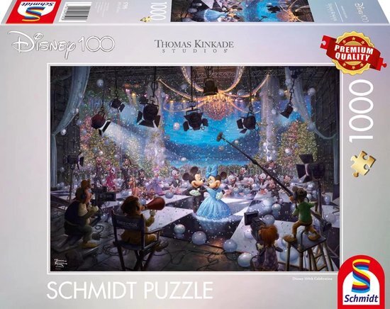 Schmidt Spiele SSP Puzzel Disney 100J Sondered.1 1000 57595