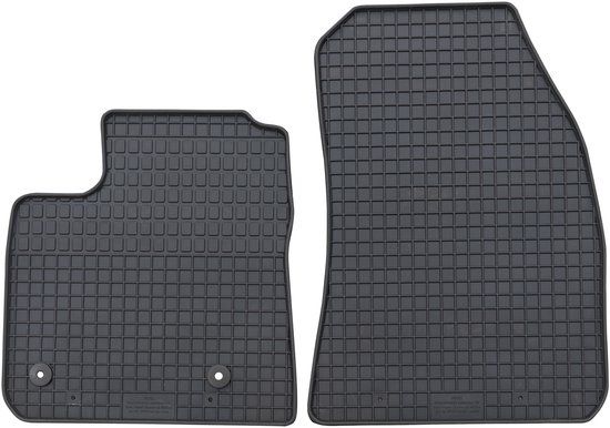 Petex Rubbermatten Ford Transit Courier Bestelwagen 2014-2020 (voorset) - Zwart