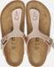 Birkenstock Gizeh Electric Metallic Copper étroite Birko-Flor