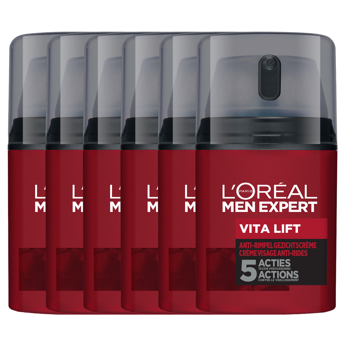 L'Oréal Men Expert Vita Lift Hydraterende Gezichtscrème - anti rimpel - 50ml - Gezichtscrème