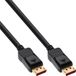 InLine Premium DisplayPort kabel - versie 1.4 (5K/8K 60Hz) / zwart - 1,5 meter