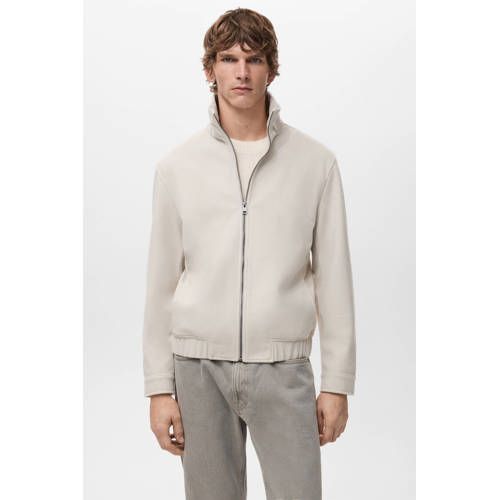 Mango Man tussenjas beige