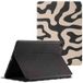 Selencia Vivid tablethoes voor de Samsung Galaxy Tab A9 Plus - Art Wave Black