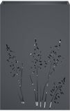 vidaXL Plantenbak 2 stuks Antraciet 50 x 30 x 75 cm Koudgewalst staal