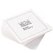 Five Star Napkins 50 stuks witte katoenen wegwerpservetten met barcitaten, barhanddoeken, feestservetten, evenementen, vakantie, bruiloften, verjaardagen, 11,4 x 11,4 cm