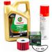 Castrol Kit d'entretien de vidange pour Kawasaki Gpz 600 R de 1985 à 1989 - Power 1 Ultimate 10w-40 4l