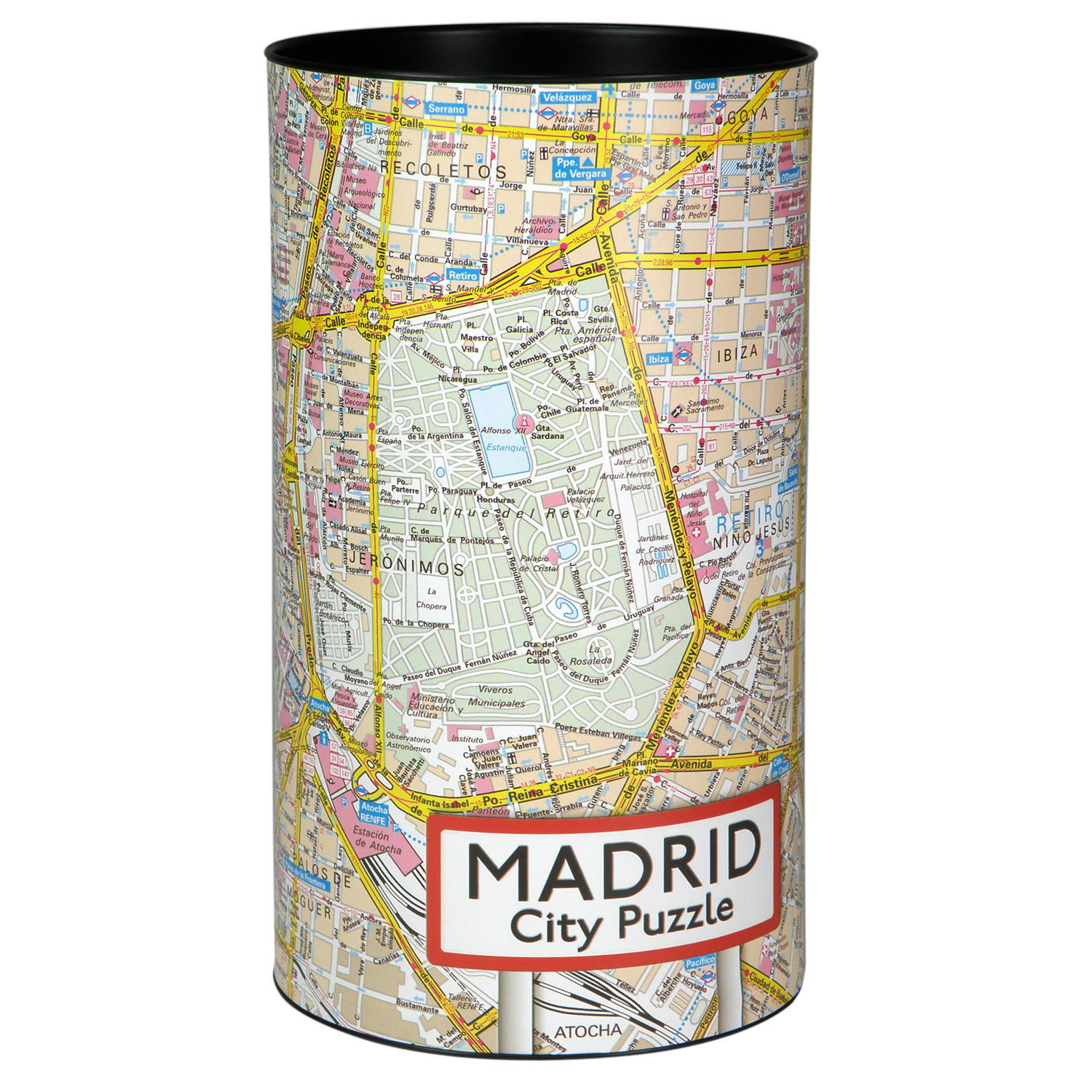 Maps International Extragoods Madrid city puzzle