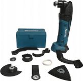 Makita DTM50ZX1 multifunctioneel gereedschap 18V Li-Ion, zonder accu's en oplader + accessoires